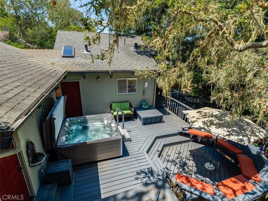 View of Back Deck from dining room