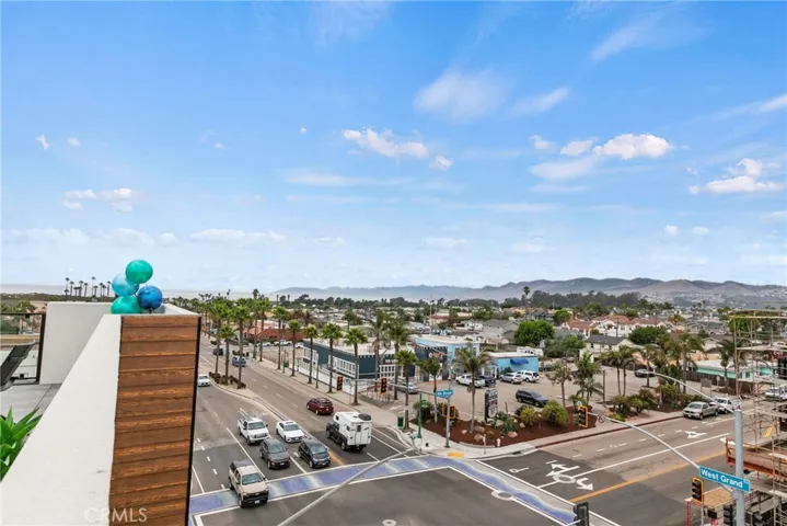 View from shared rooftop deck