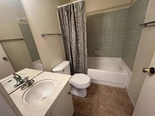 Downstairs full bath situated just steps from the main-level bedroom.