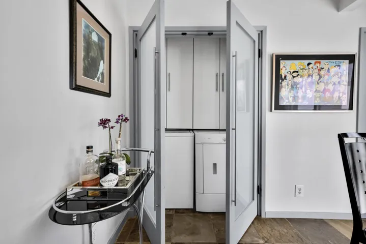 Laundry closet