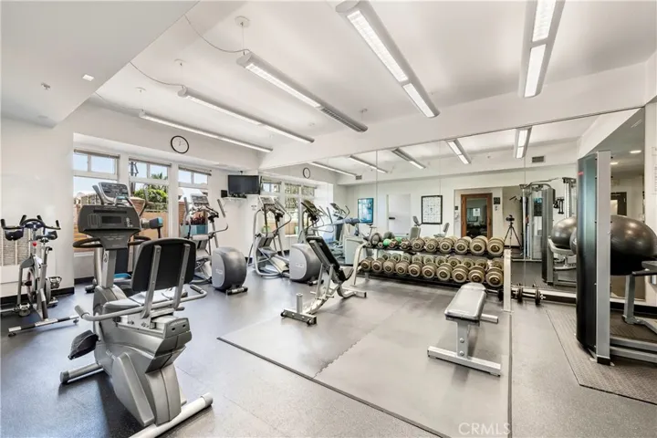 Access to well-equipped gym