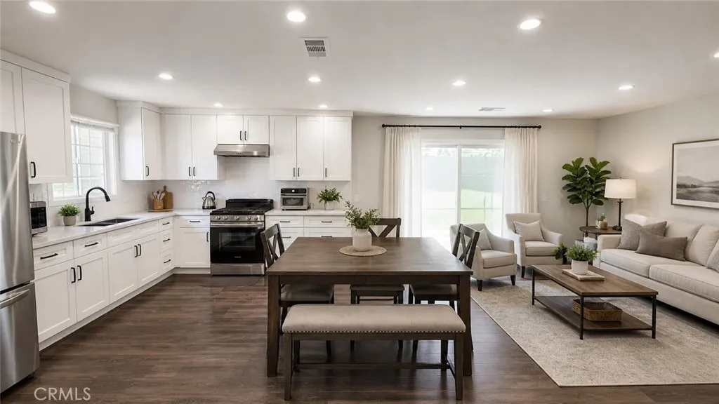 Virtually Staged Living Area