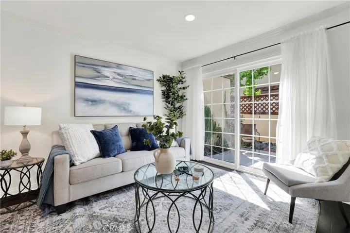 Living Room to Outdoor Patio