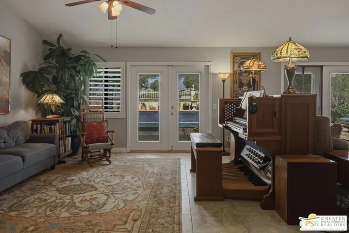 French Door From Living Room t