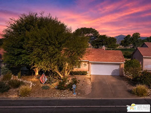 House At Sunset