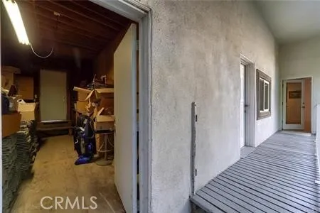 Large storage room or work
shed behind Bonus Room