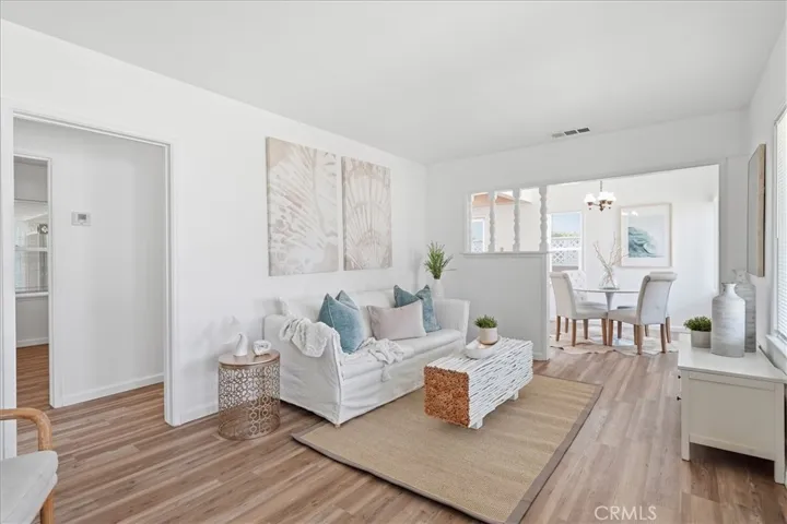 Bright and airy front room