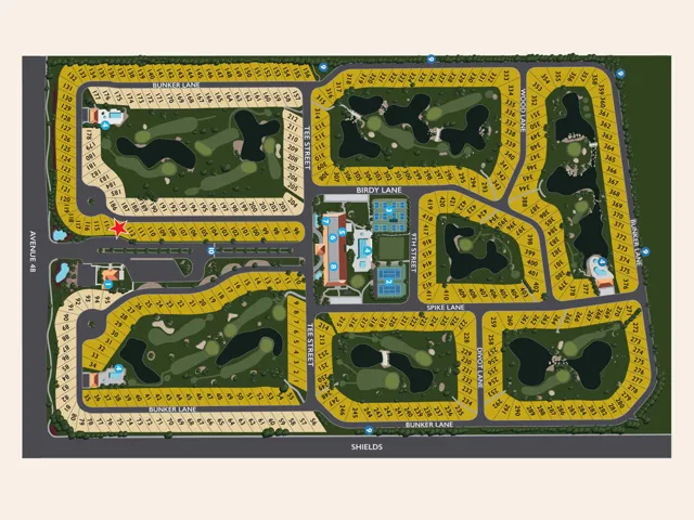 113 lot map