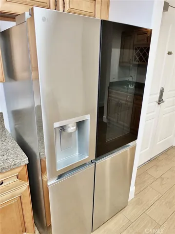 and fridge