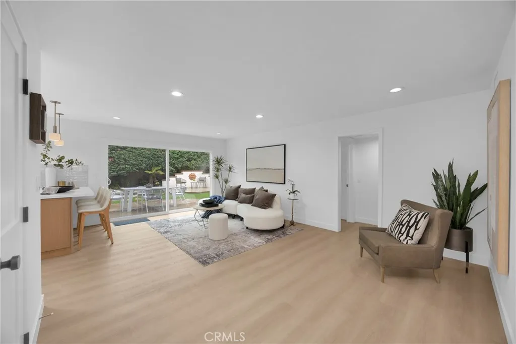 Family room off kitchen