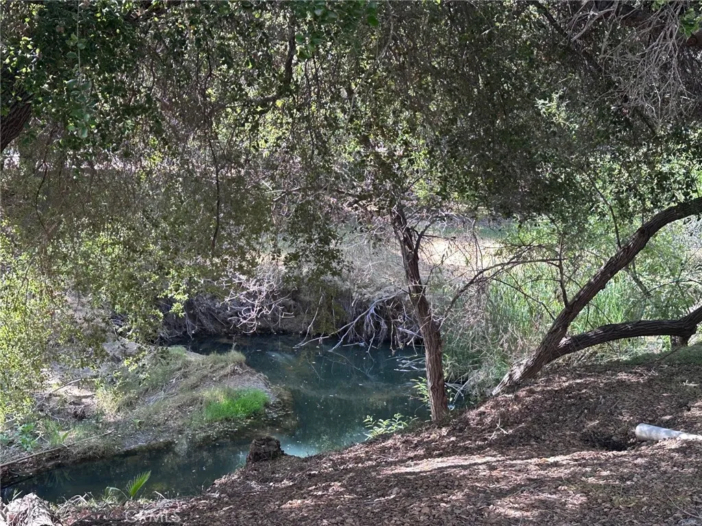Creek nearby and passing by the community