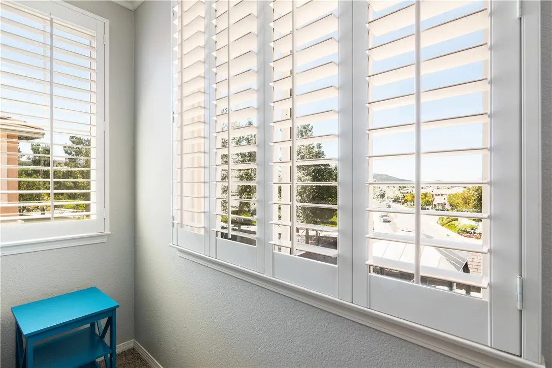California Wood Shutters throughout!