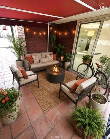 Virtually Staged Patio