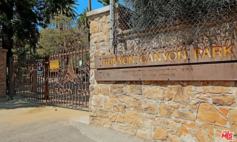 Close to Runyon Canyon