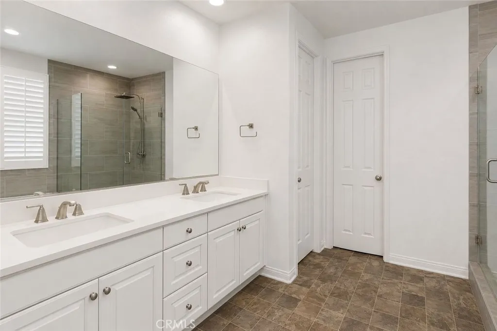 Primary Bath with Dual Vanity Sink