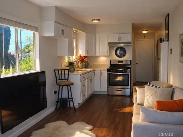1 bedroom 1 bath unit (Kitchen & Livingroom)