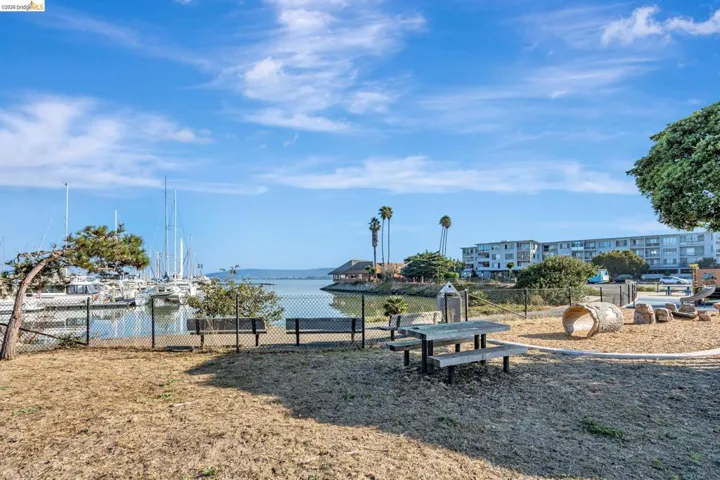 View of property's community featuring a water view