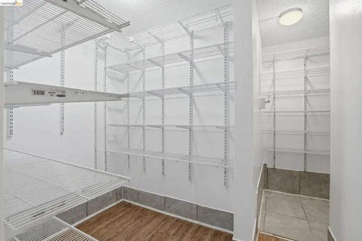 Inside Bedroom Closet