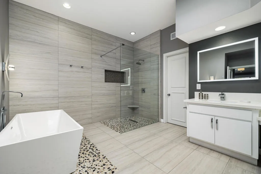 Walk/Roll In Shower