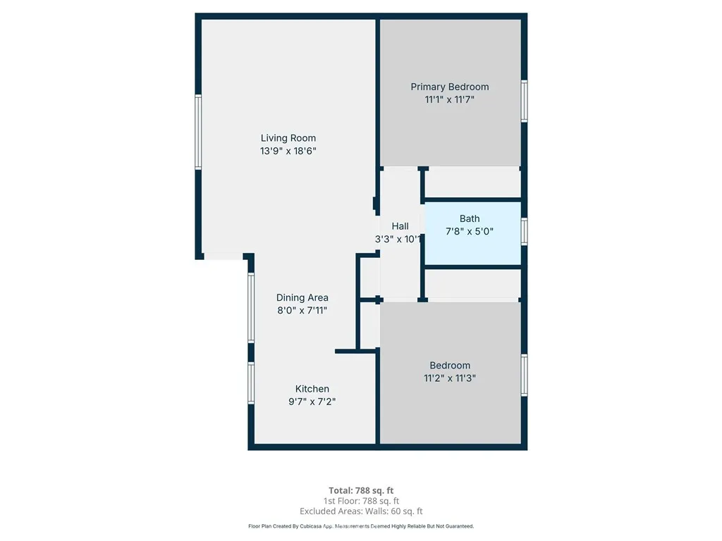 Upstairs Unit 2 Floor plan