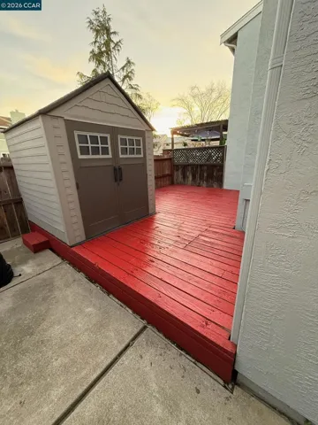 Painted Deck