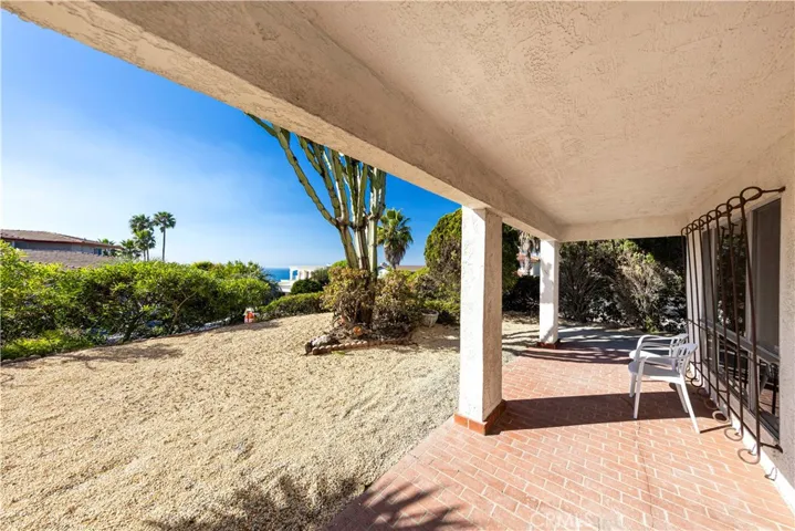 Ocean Views from the Low Maintenance Front Yard.