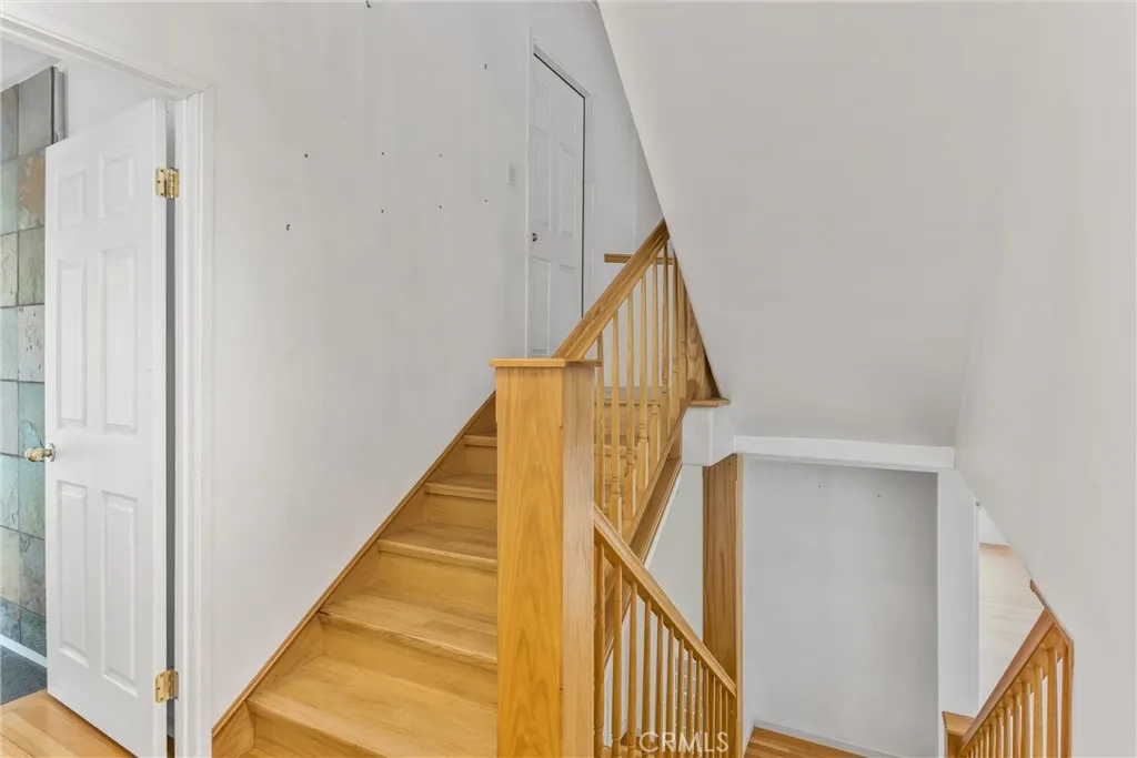 Stairs up to the 3rd bedroom