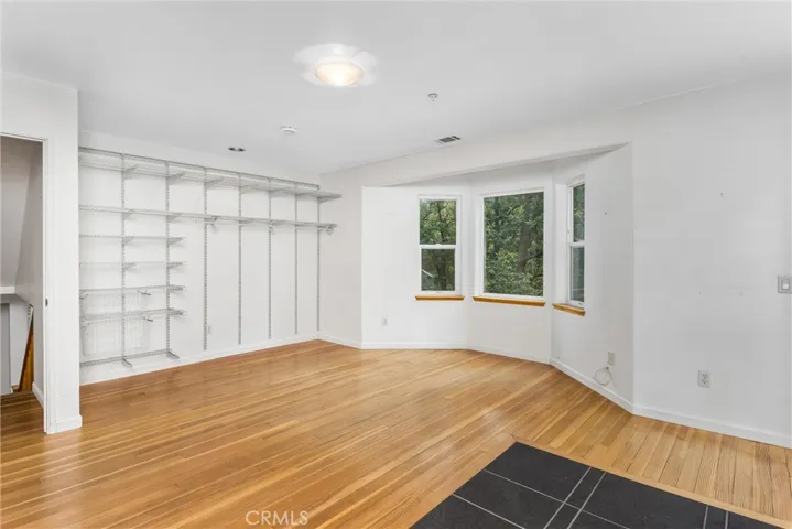 Bedroom #1. You can install closet doors if you desire.
