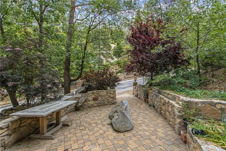 View of the front walkway from the front door