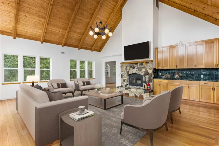 Living Room Virtually Staged