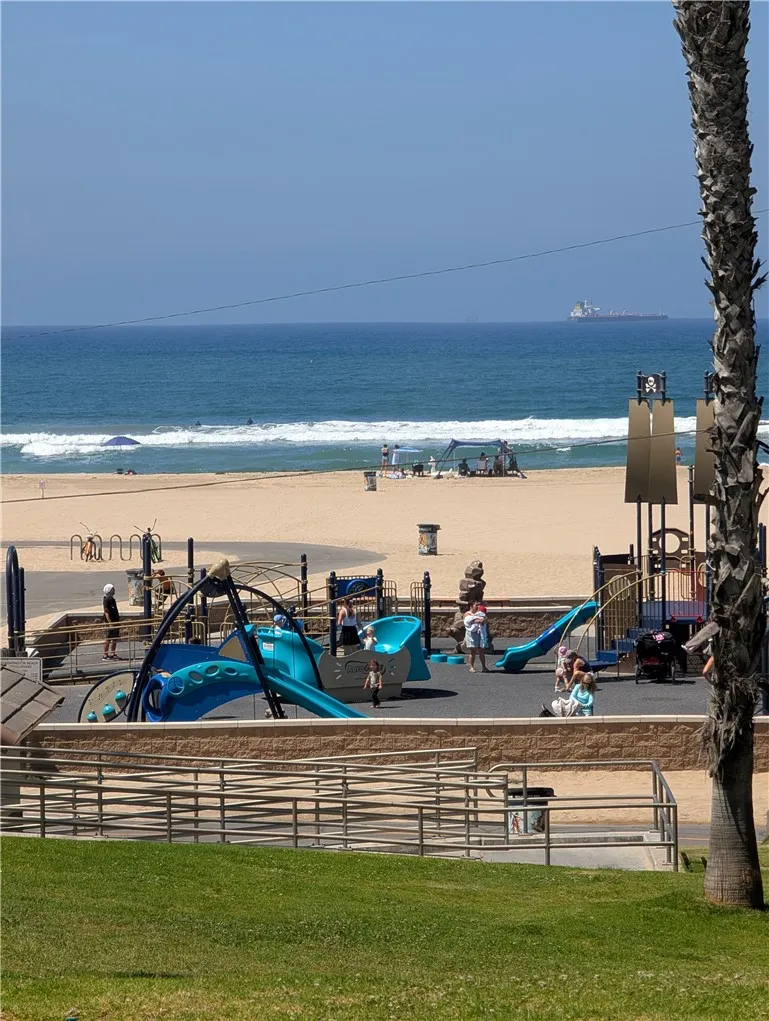 Huntington Beach playground just few block away