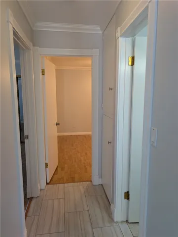 Hallway leading to bedrooms