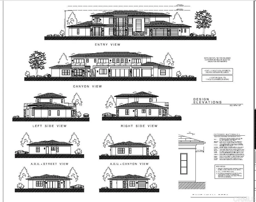 Exterior Elevations