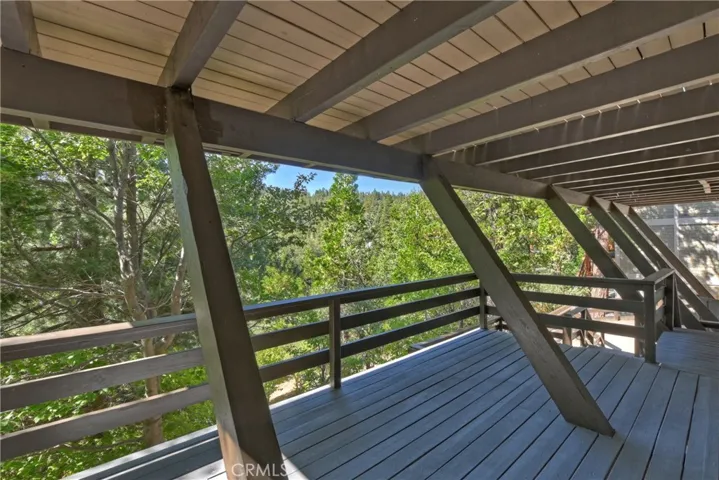Shaded Deck - Bedroom Level
