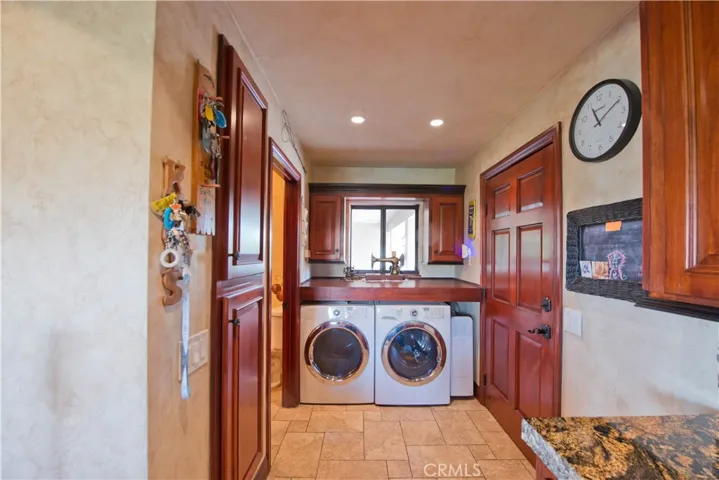 Laundry Area Inside Main Residence