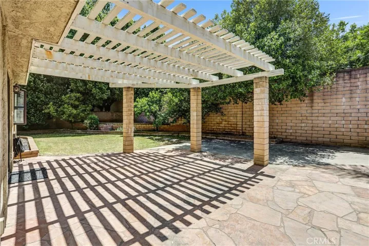 Back patio