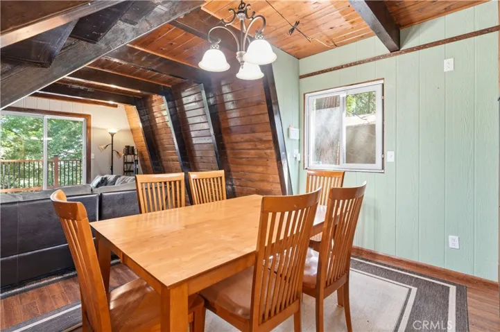 Dining area.