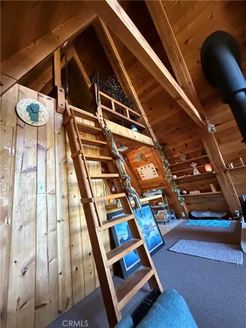 Ladder acces to loft