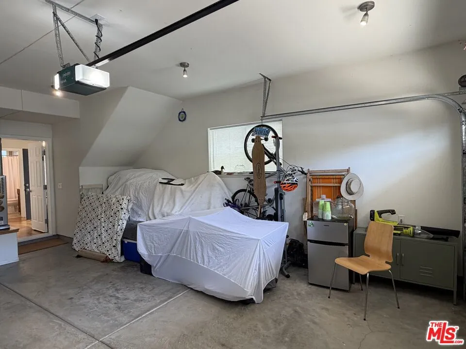 Garage is spacious and redone