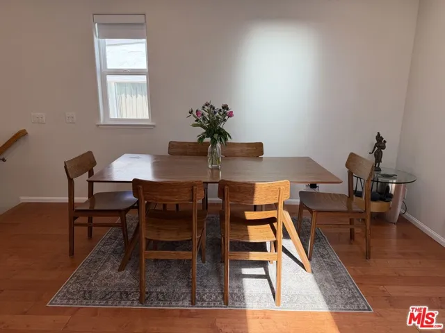 Dining areaa at top of stairs