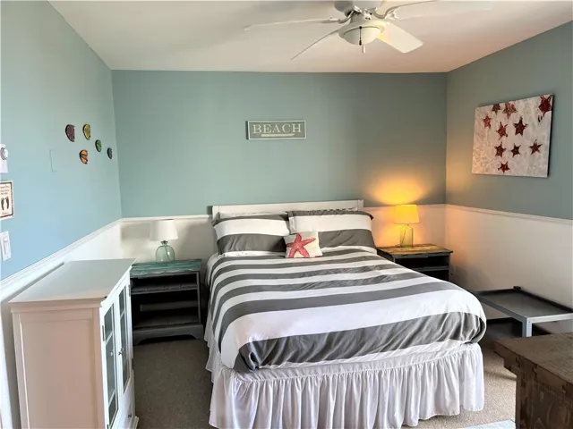 ocean side bedroom