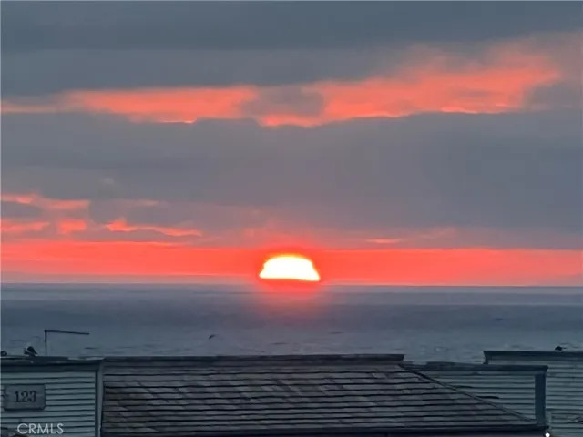 Sunset view from unit