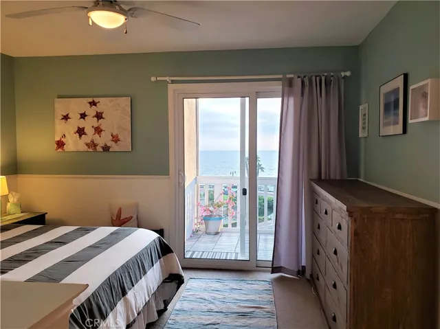 Ocean side bedroom