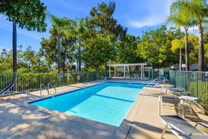 Sparkling pool to enjoy