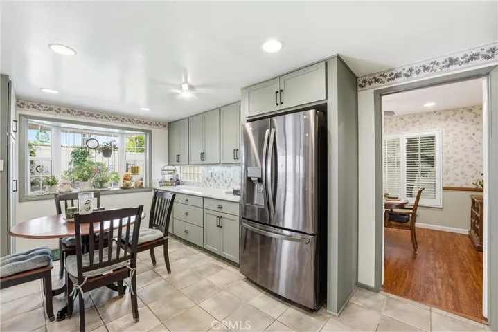 Plenty of prep and counter space, custom cabinets and drawers