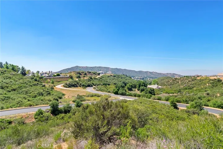 Looking towards Hidden Heights Drive