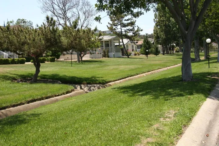 Park has lush green belts