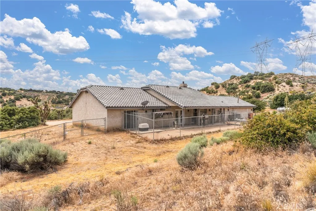 View of back of home from exterior