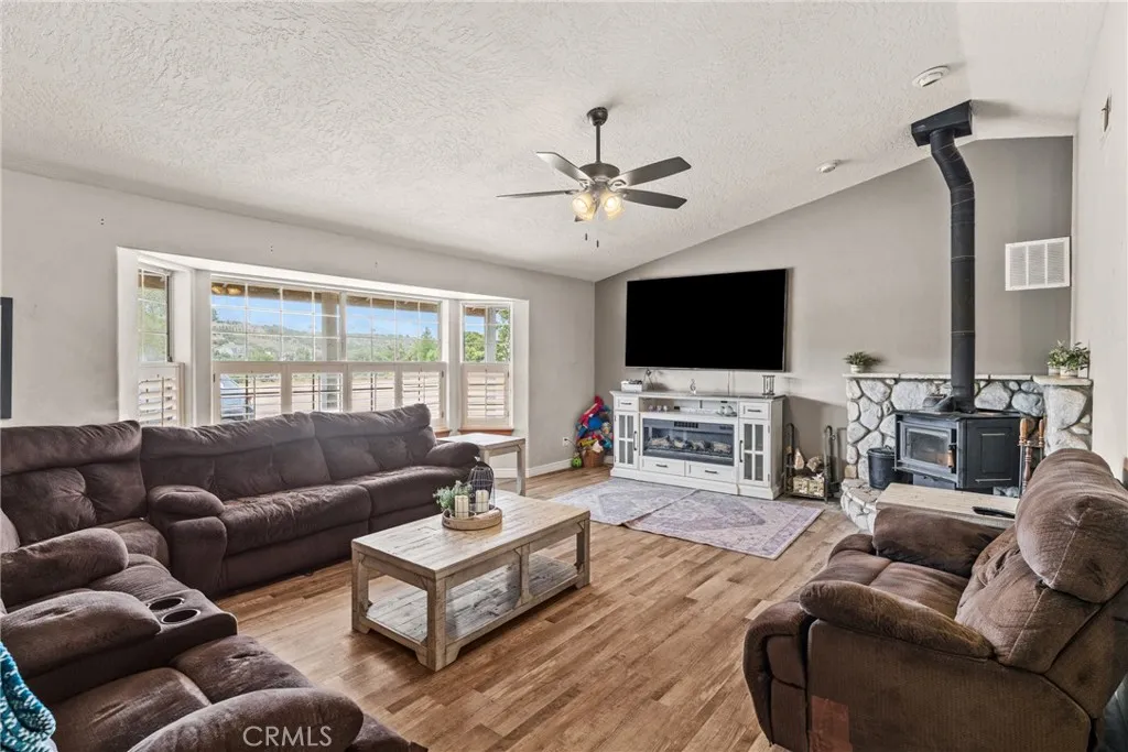 Large Living and Family Room Area