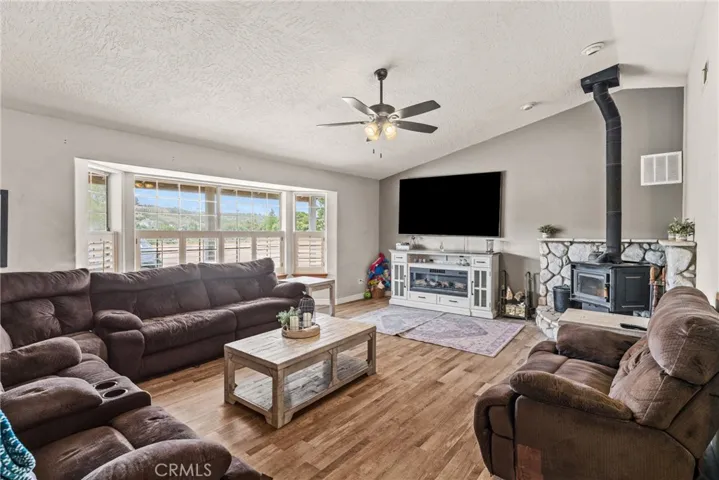 Large Living and Family Room Area